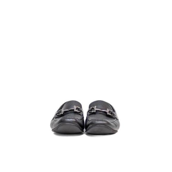 Salvatore Ferragamo Parigi Mini‎ Chicco Leather Driving  Loafers – Black – US 9 main image 7